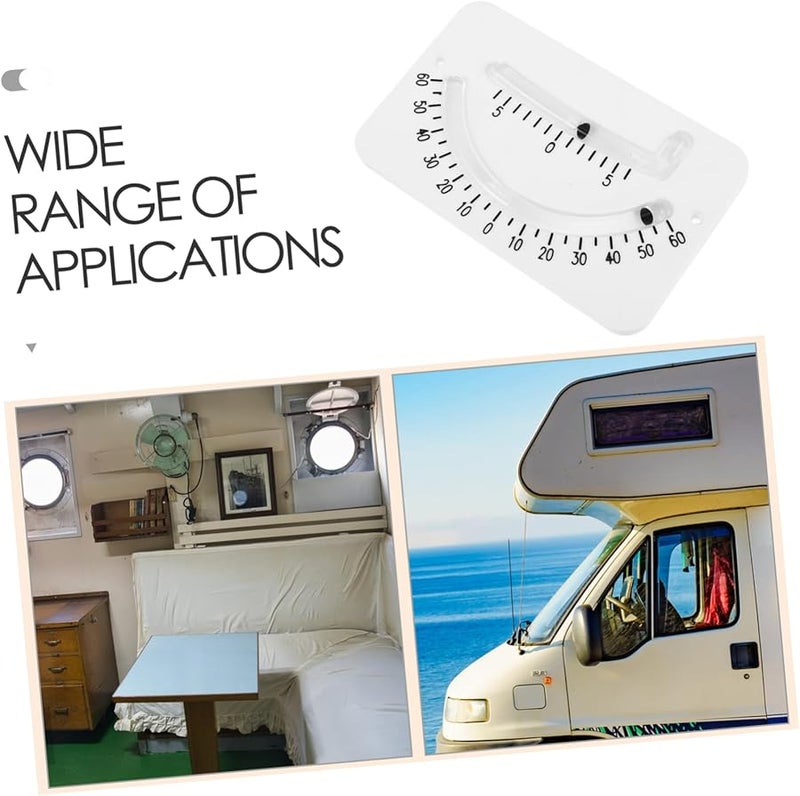 هيليفتي أداة قياس الزوايا عالية الدقة من البلاستيك لموازنة القوارب واليخوت. - Image 3